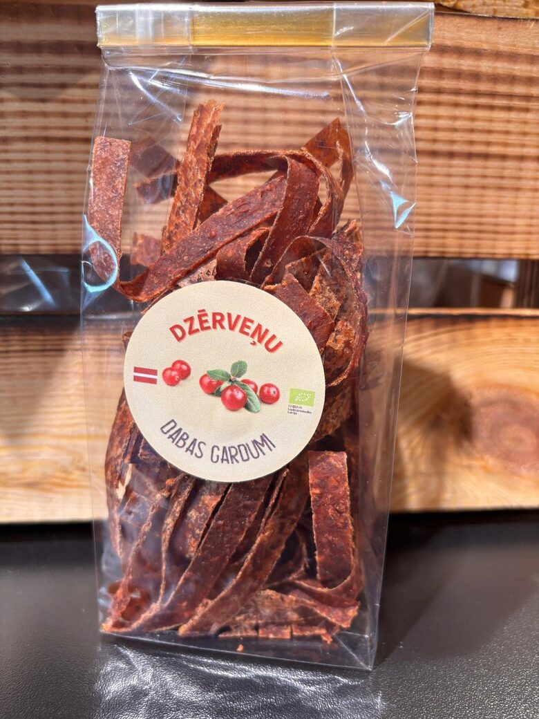 Dzērveņu salmiņi Bio