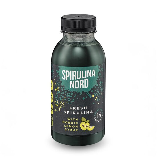 SpirulinaNord® svaiga spirulīna cidoniju sīrupā