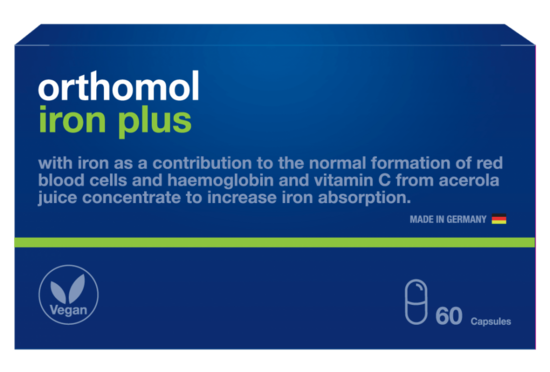 ORTHOMOL Iron Plus 60 (kapsulas)