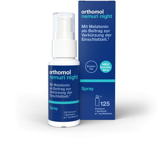 ORTHOMOL Nemuri Night Spray 25ml (sprejs)