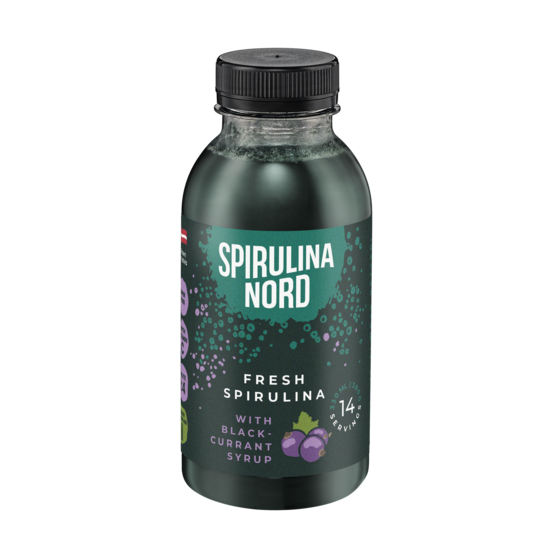 SpirulinaNord® svaiga spirulīna upeņu sīrupā