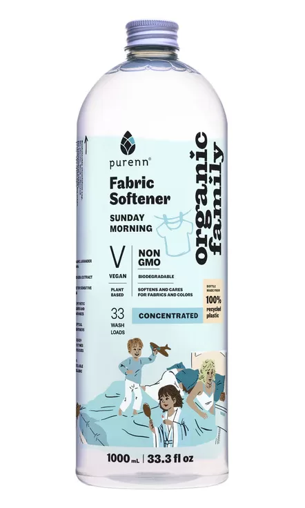 Purren veļas mīkstināšanas un skalošanas līdzeklis. Sunday Morning