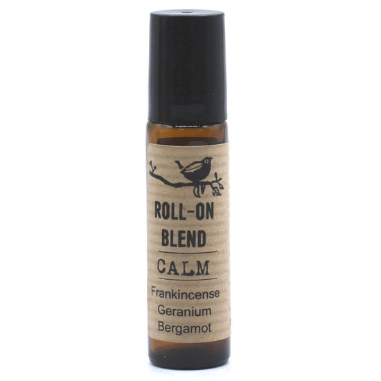 Ēterisko eļļu maisījums “Calm” ar roll-on aplikatoru – 10 ml | Mieram un līdzsvaram