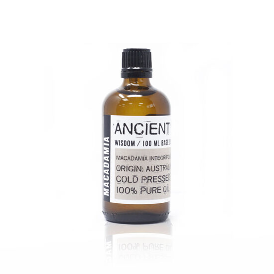Makadāmijas eļļa (Macadamia Oil) – 100 ml | Auksti spiesta, 100% dabīga