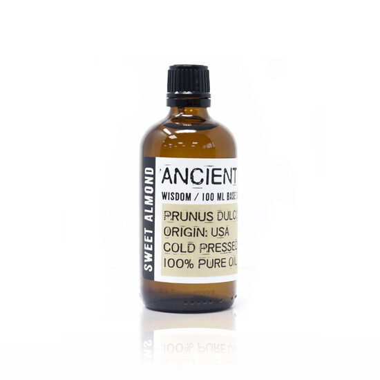 Mandeļu eļļa (Sweet Almond Oil) – 100 ml | Auksti spiesta, 100% dabīga