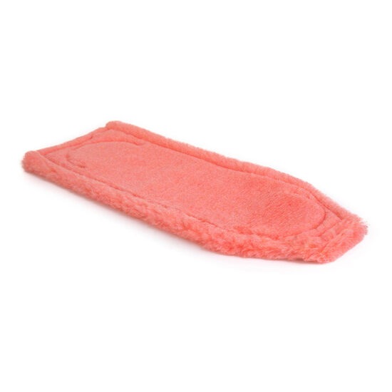 Rozā auduma mops