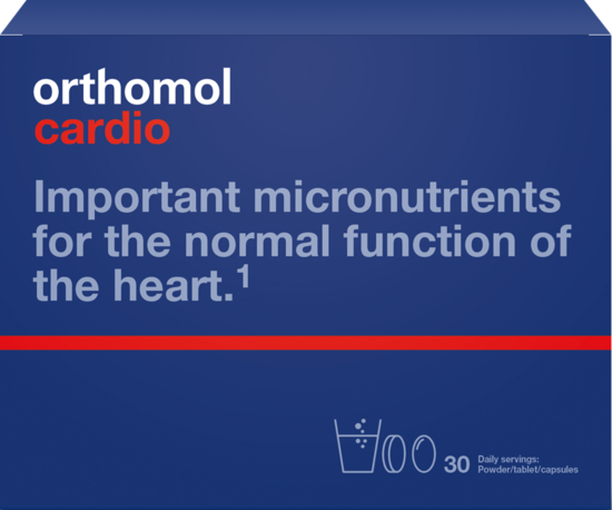 ORTHOMOL Cardio N30 (pulveris/tabletes/kapsulas)