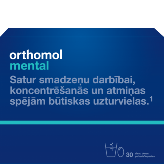 ORTHOMOL Mental N30 (pulveris/kapsulas)
