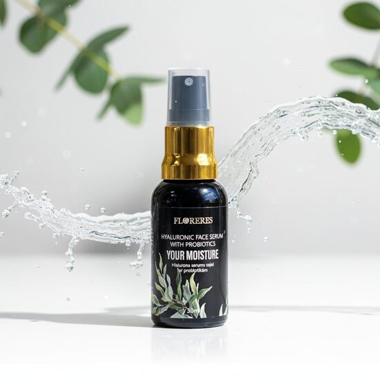 Hialurona serums sejai ar probiotikām – YOUR MOISTURE